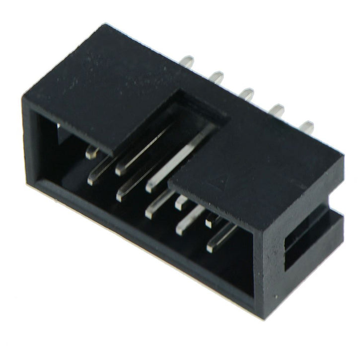 10-Way IDC Straight Pin Boxed Header 2.54mm