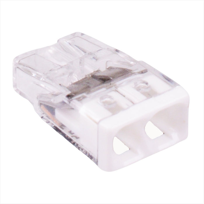 Wago 2-Way Push Wire Connector 24A 2273-202