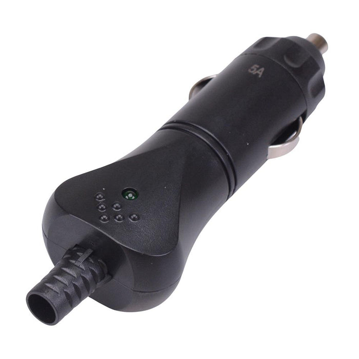Fused Cigarette Lighter Plug with LED 8A 12V A13-26B