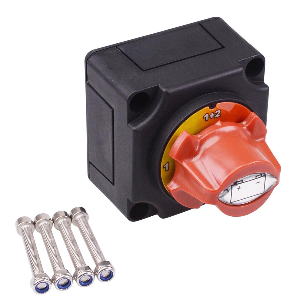 Changeover 4 Position Battery Isolator Switch 275A 12-48VDC — Maplin ...