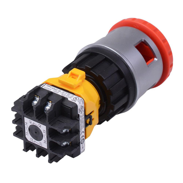 XN4E-BL422MRH Padlock 30mm Emergency Stop Switch 40mm Mushroom 2NO-2NC IP65 IDEC
