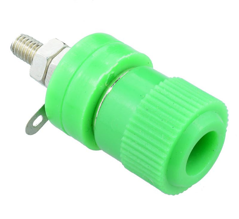 Green 4mm Binding Post Socket