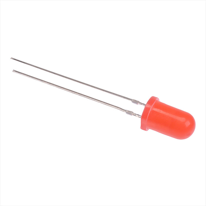 Red Flashing 5mm Diffused LED 1.8Hz 330mcd