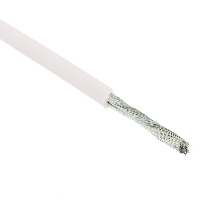 White Silicone Lead Wire 14AWG 400/0.08mm (price per metre)