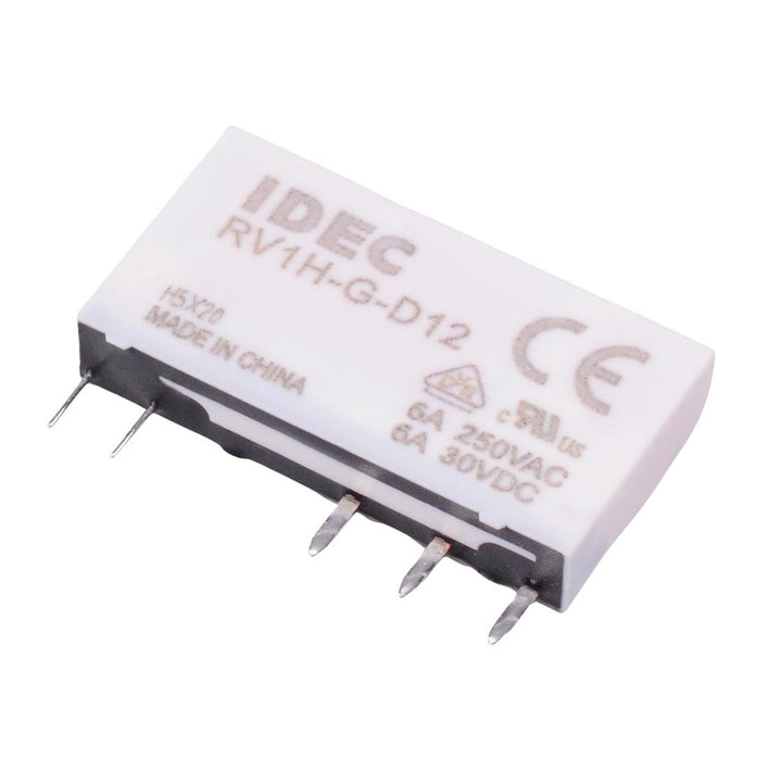 RV1H-G-D12 12VDC Relay 6A SPDT IDEC
