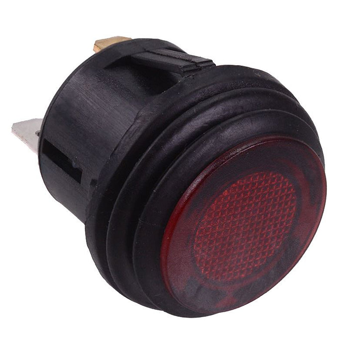 Red On-Off 12V illuminated Push Button Switch 20A