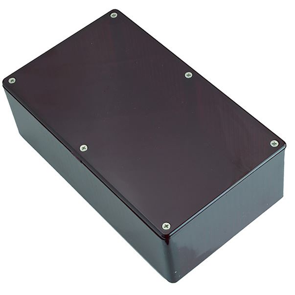 1591ETRD Hammond Red Polycarbonate Enclosure 190 x 110 x 61mm