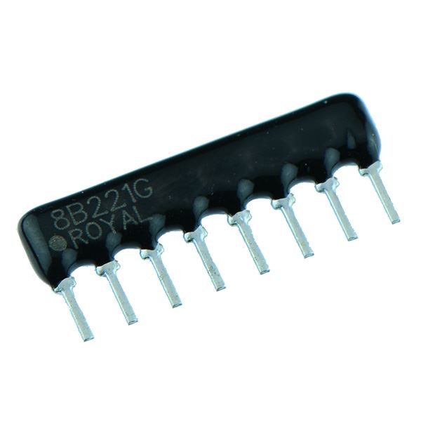 3k3 4 Isolated Resistor Network 2%