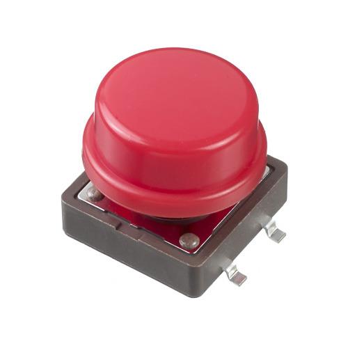 U5556 APEM Red 13mm Round Tactile Switch Cap for PHAP5-50
