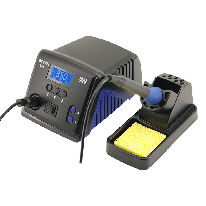 ST-60 Premium Digital Soldering Station 60W ESD Safe ATTEN
