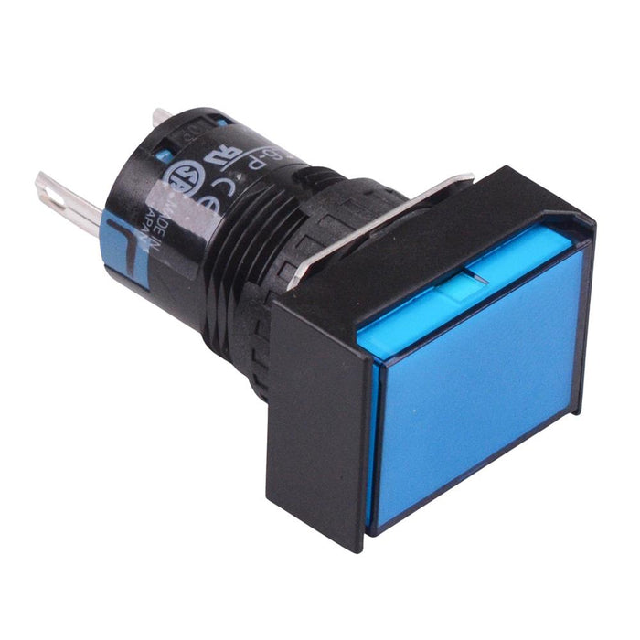 AL6H-P1PS Blue 16mm 5VDC Rectangle Pilot Light IP65 IDEC