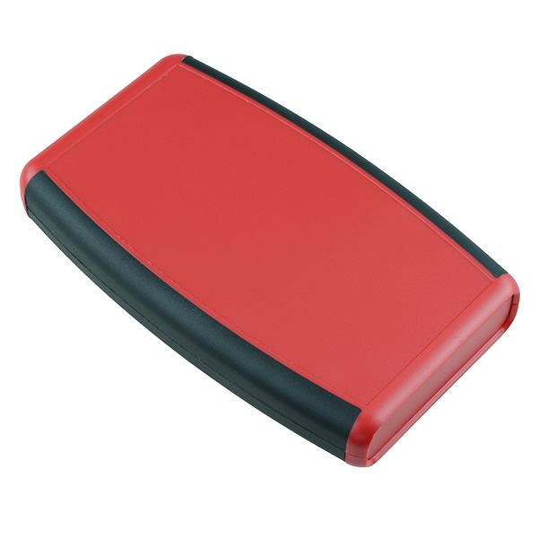 1553DRDBK Hammond Red Soft Sided Handheld Instrument Enclosure 147 x 89 x 25mm