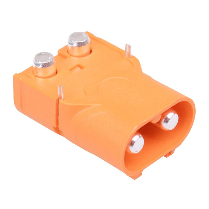 LCB50PW-M Male 2-Pin Silver Plated PCB Connector 40A AMASS