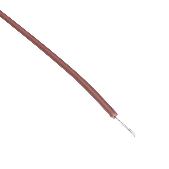 Brown UL1015 26AWG 7/0.16mm Tinned Copper Stranded Wire (price per metre)