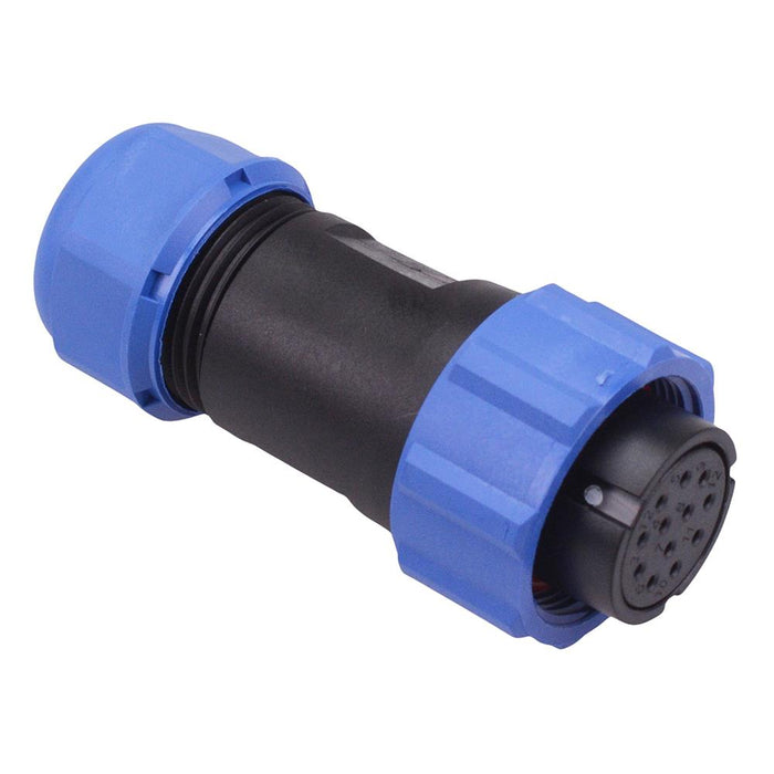 12 Pin Waterproof W21 Female Plug Cable Connector IP68