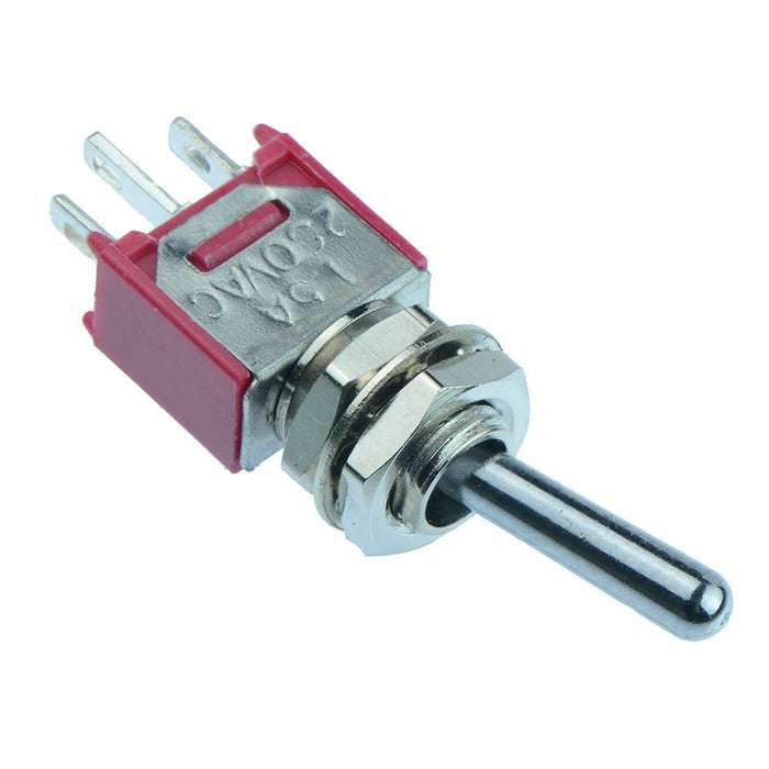On-On Sub-Miniature Toggle Switch 3A SPDT