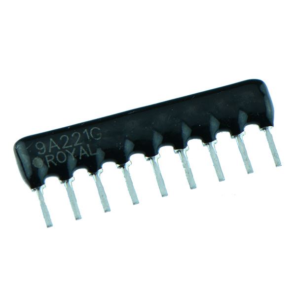 330r 8 Commoned Resistor Network 2%