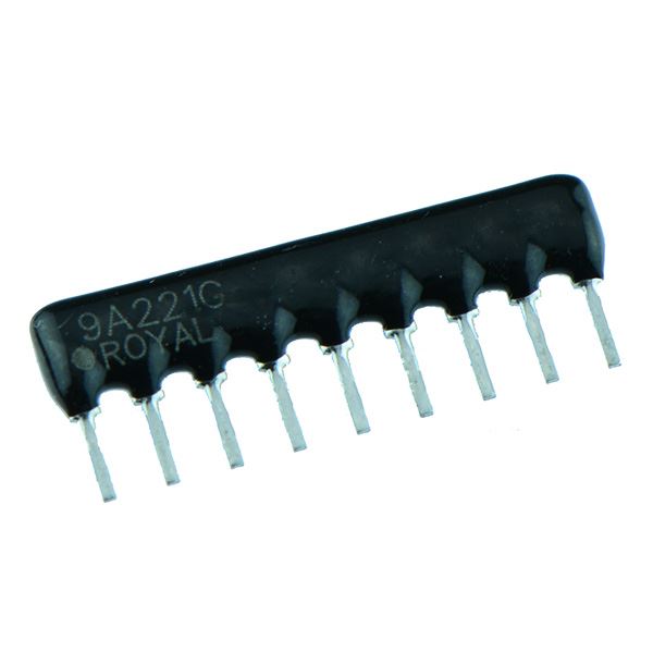 330r 8 Commoned Resistor Network 2%