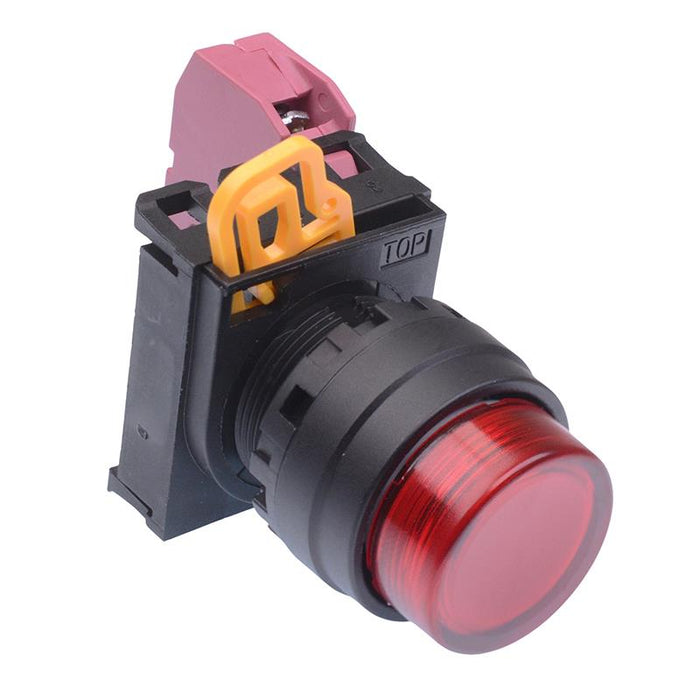 IDEC Red 22mm Maintained Push Button Switch NC IP65 YW1L-A2E01Q0R