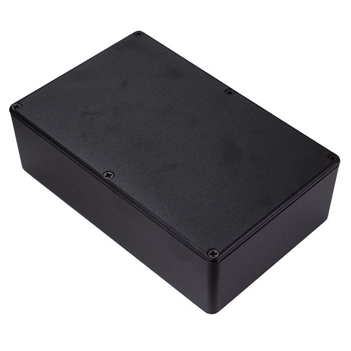 1590DBK Hammond Black Die Cast Enclosure 188 x 119.5 x 56mm