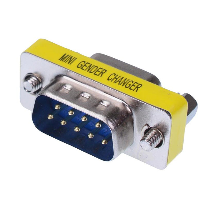 9 Way D Sub Male to Female Adapter Connector