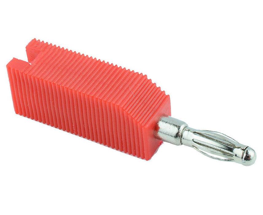 4mm Red Stackable Banana Test Plug