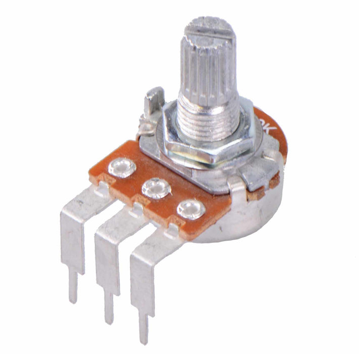 1M Linear 16mm Right Angle Splined Potentiometer