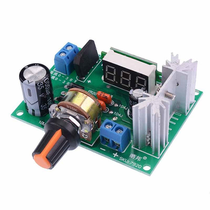 LM317 Step Down Power Supply DC-DC Adjustable Linear Regulator Module