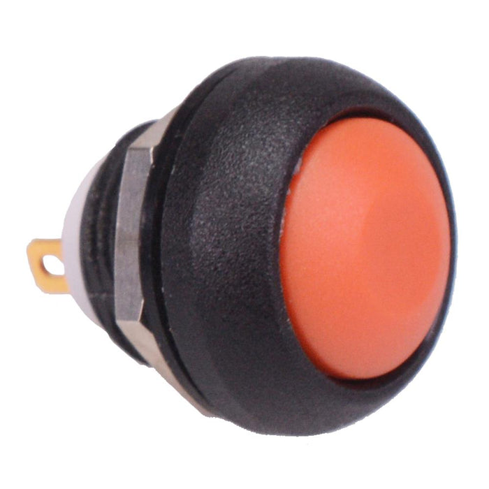ISR3SAD900 Orange Momentary 12mm Push Button Switch SPST IP67 APEM