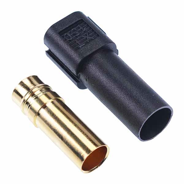 Black Female XT150 Gold Plated Connector 60A Amass