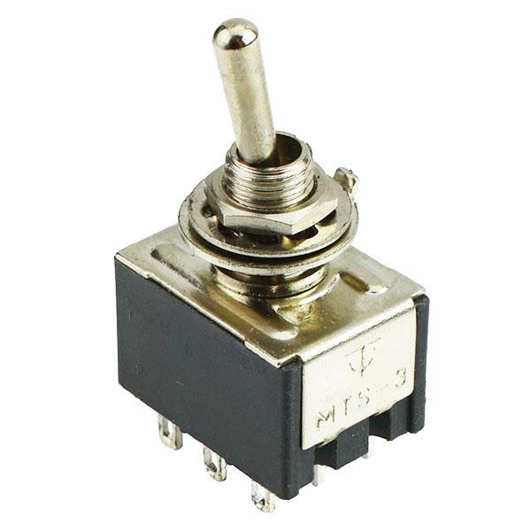 3PDT On-On Miniature Toggle Switch