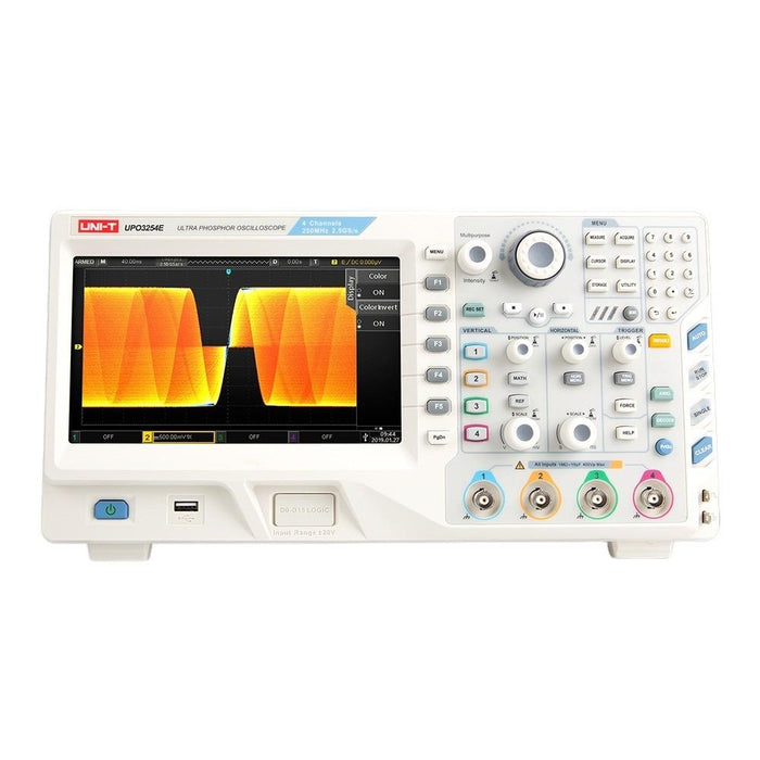 UPO3254E Digital Storage 4 Channel Analog Oscilloscope 250MHz Uni-T