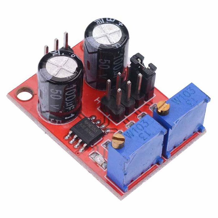 NE555 Adjustable Duty Cycle Pulse Frequency Square Wave Signal Generator Module