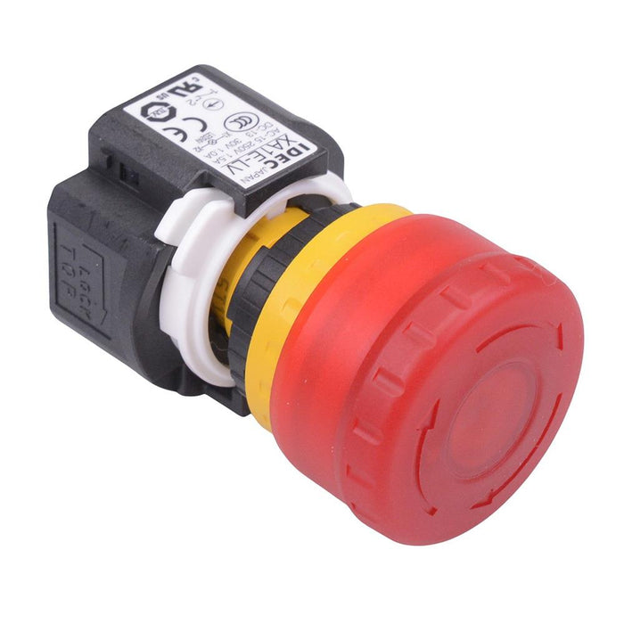 XA1E-LV313Q4R 24V illuminated 16mm Emergency Stop Switch 3NC-1NO IP65 IDEC