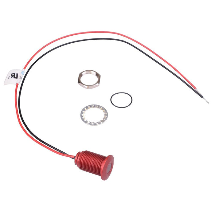 Q10F5ARXXR02E Red 10mm 2.2VDC LED Panel Indicator IP67 APEM
