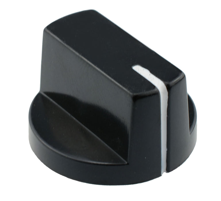 Black 6mm Pointer Wing Knob