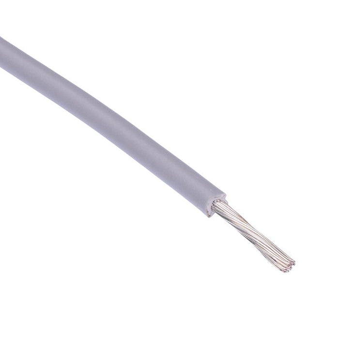Grey UL1015 14AWG 41/0.25mm Tinned Copper Stranded Wire (price per metre)