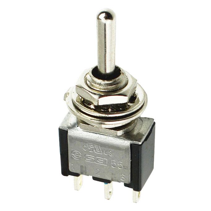 TA103A1 On-Off-On Miniature Toggle Switch SPDT 3A