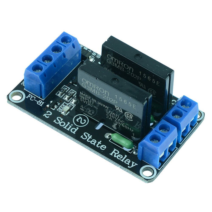 5V 2 Channel Solid State Relay Board