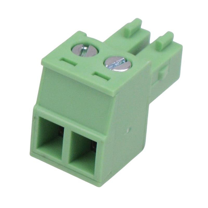 2-Way 3.81mm Right Angle Pluggable Terminal Block 8A 300V