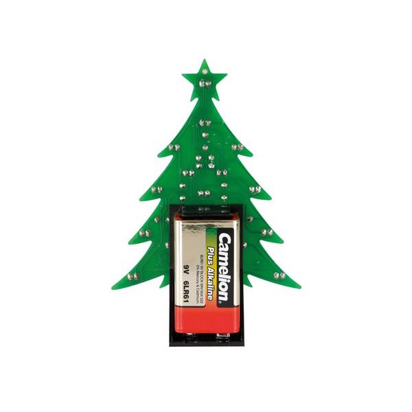 Blue Electronic Christmas Tree Soldering Kit WSSA100B