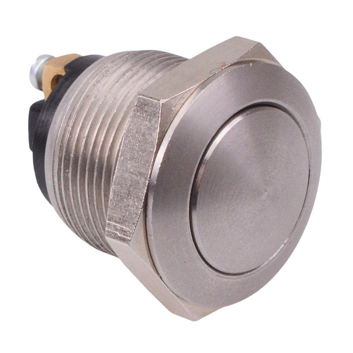 AV191003A940 Momentary 19mm Push Button Vandal Switch SPST 4A 12VDC APEM