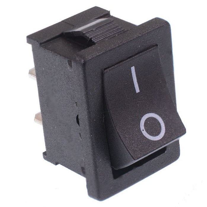 Off-(On) Momentary Rectangle Rocker Switch SPST