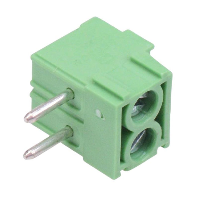 2-Way 3.5mm Right Angle PCB Terminal Block 10A 300V