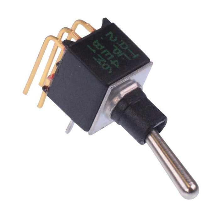 TL46W005400 APEM On-On Subminiature Washable PCB Toggle Switch DPDT