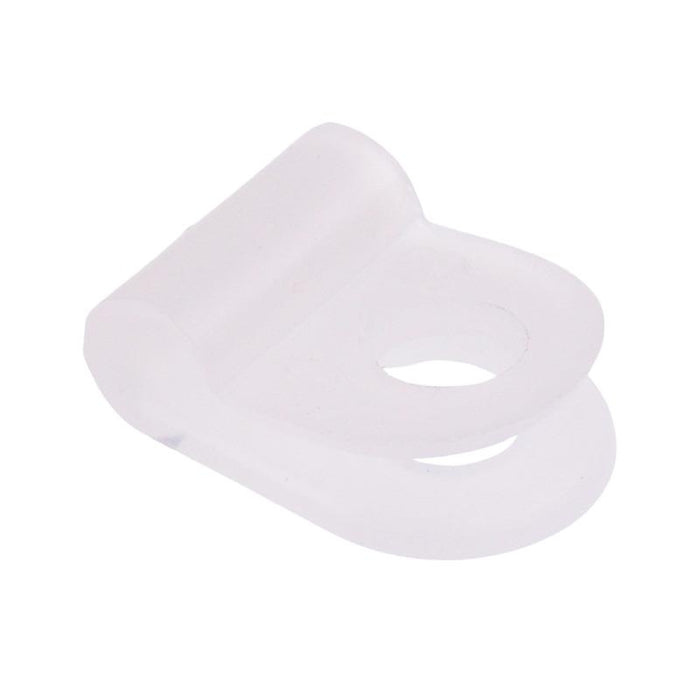 3mm Natural Nylon P Clip - Pack of 100