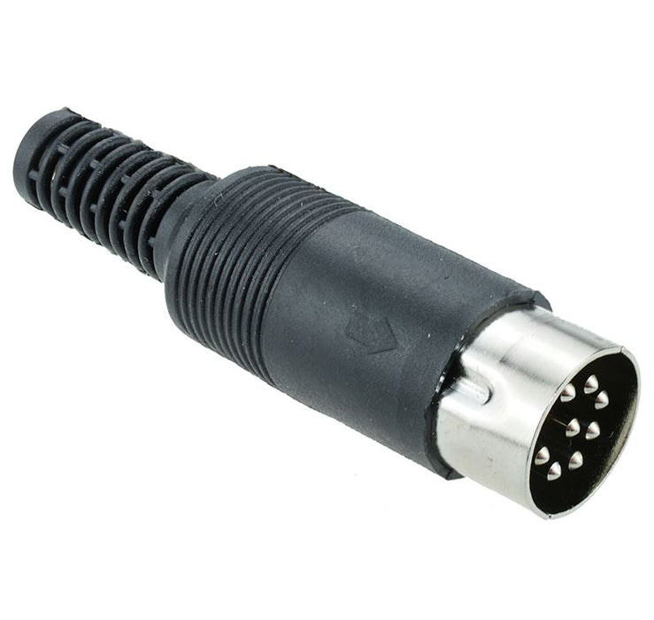 8-Pin DIN Plug Connector
