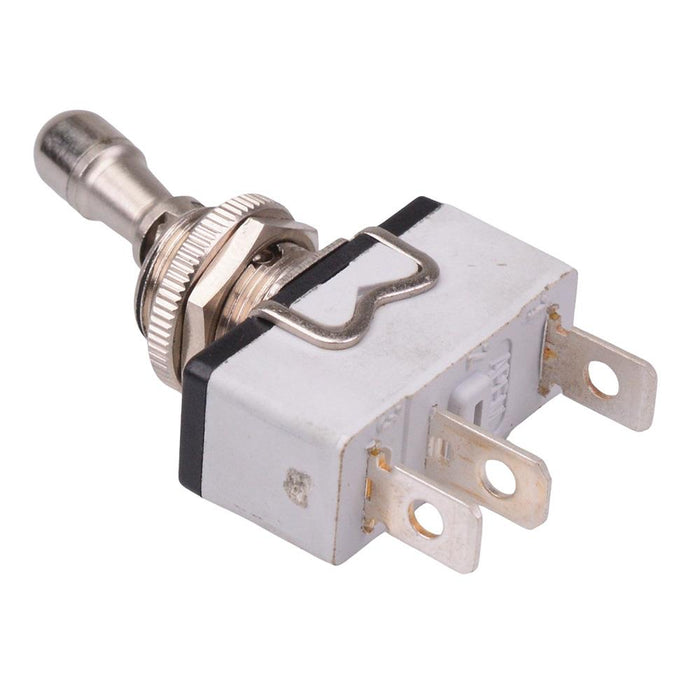636H/2-2V APEM On-On 12mm Toggle Switch  Locking Lever SPDT 15A