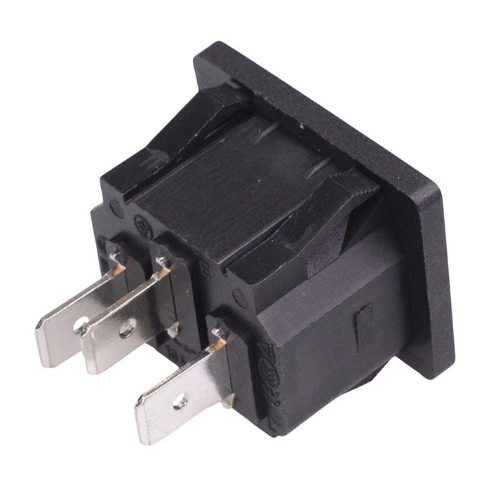 C14 Snap-Fit IEC Chassis Inlet Socket 6.3mm Terminals 10A