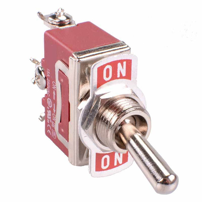On-On Toggle Switch Screw Terminals 250V 15A SPDT